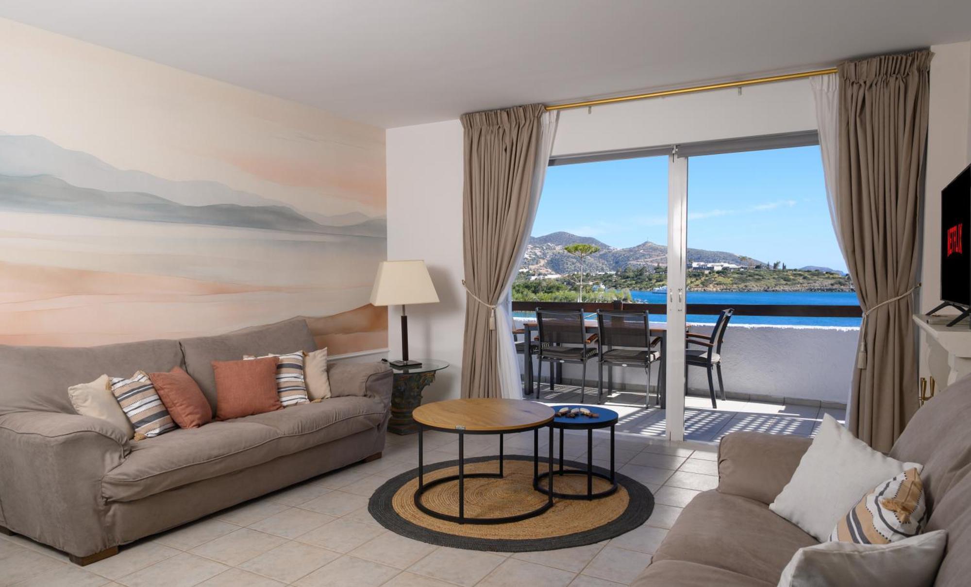 Horizon Central Apartment Amazing View Agios Nikolaos Exterior foto